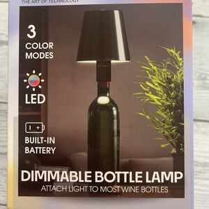 By Tech The Art of Technology Dimmable Bottle Lamp LED 3 Color Modes NEW